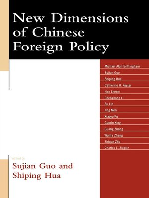cover image of New Dimensions of Chinese Foreign Policy